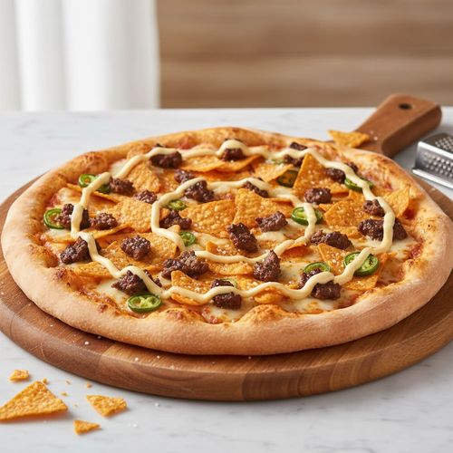 Pizza Bianco Crispy Nacho