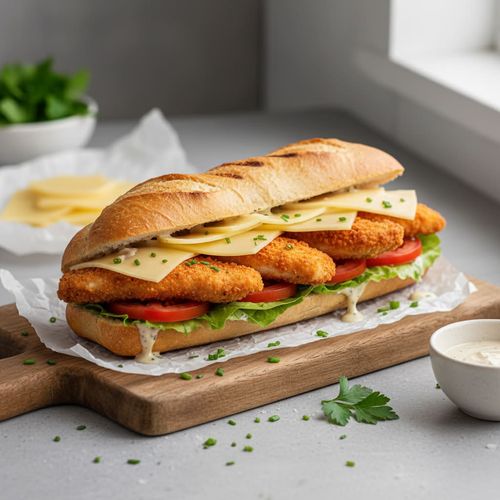 Croque Crispy Chicken