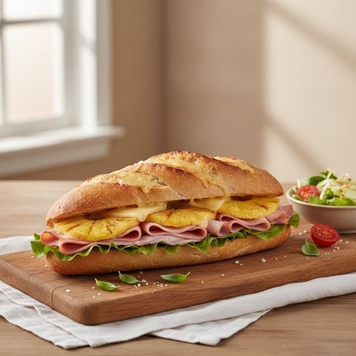 Croque Schinken-Ananas