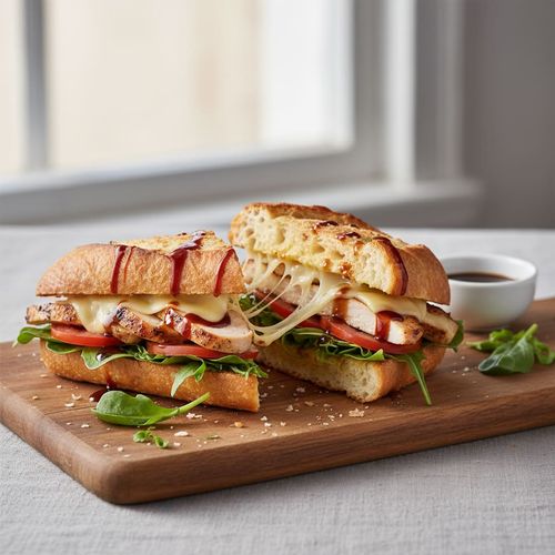 Croque Chicken Teriyaki