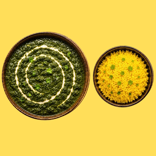 Palak-Curry (vegetarisch)