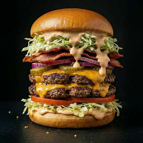 PLB-"The Rock" Burger, 300 g