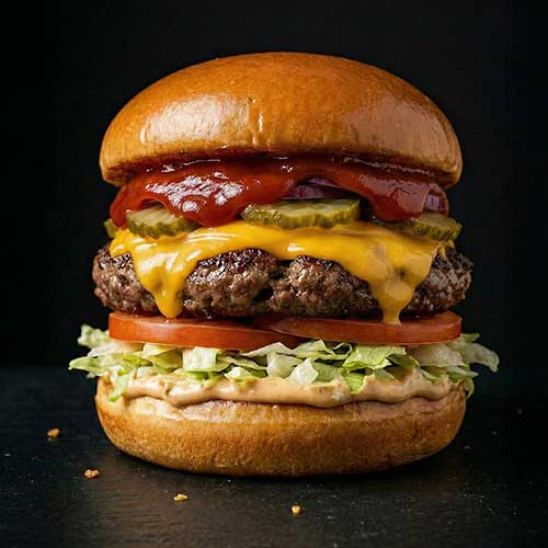 Cheeseburger, 150 g