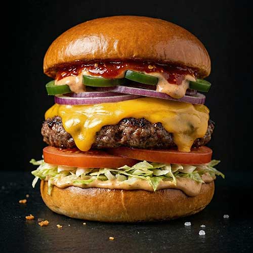 Chili-Cheese Burger, 150 g