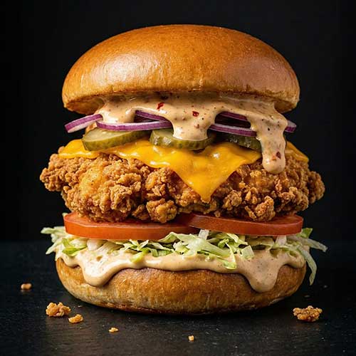 Crispy Chicken Burger, 150 g