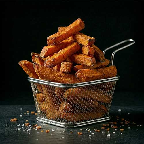 Süßkartoffelpommes frites