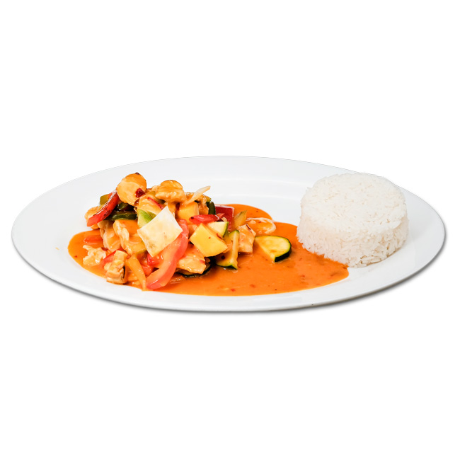 Hähnchen Mangosauce