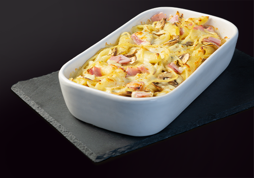 Nudelpfanne Sahnesauce