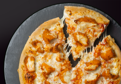 Pizza Hähnchen-Crossies