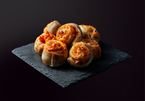 Gefüllte Pizzabrötchen mit Gouda-Käse, 8 Stück