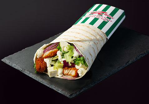 Wrap Chicken Stripes (scharf)
