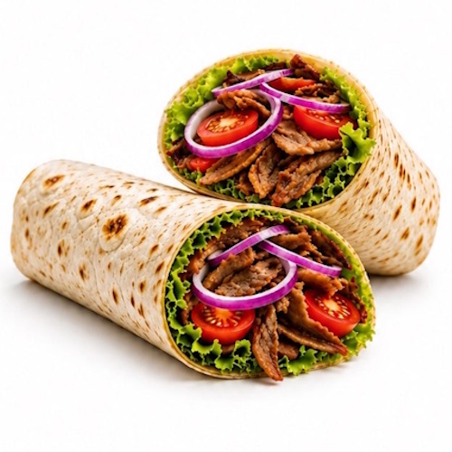 Döner Wrap (Drehspieß)
