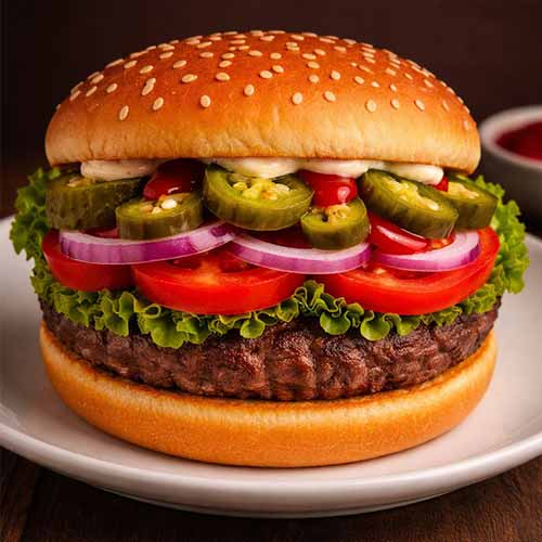 Burger Hot Chili, 125 g