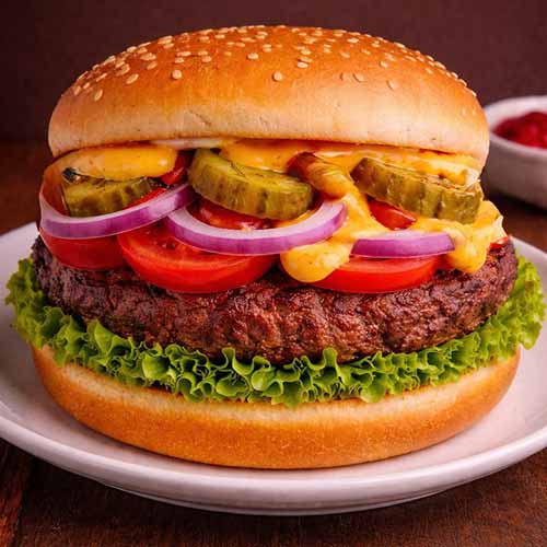 Chili-Cheeseburger, 125 g