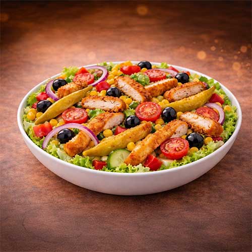 Crispy Chicken Salat