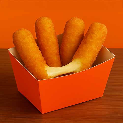 Mozzarella Sticks, 3 Stück