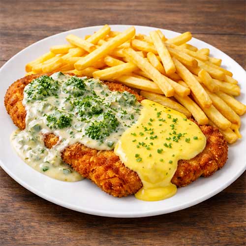 Schnitzel Hollandaise