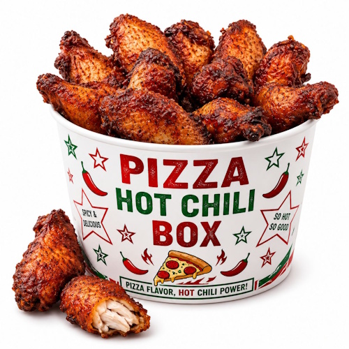 XXL Bucket Box  Chicken Wings, 17 Stück