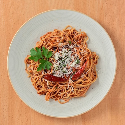 Pasta Arrabiata (vegan)