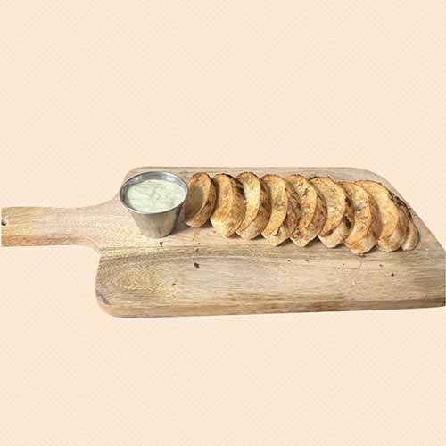Ciabatta-Brot mit Aioli