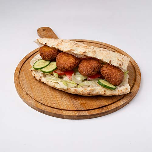 Croque Falafel (vegetarisch)