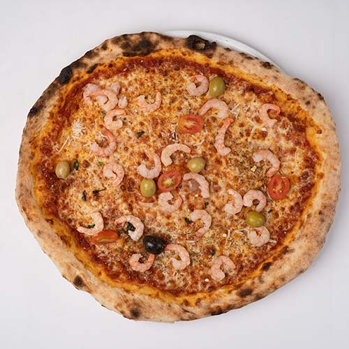 Pizza Gamberetti, Ø 32 cm