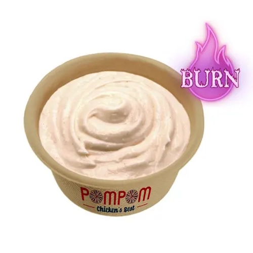Parmesan & Garlic Blaze Sauce (scharf), 50 ml
