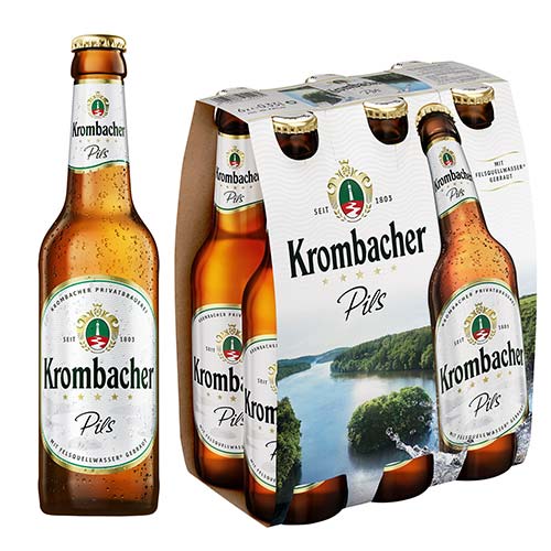 Sixpack Krombacher, 0,33 l