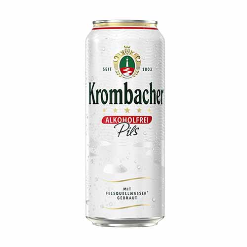 Krombacher Pils, 0,5 l (alkoholfrei)