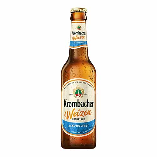 Krombacher Weizen Alkoholfrei, 0,33 l