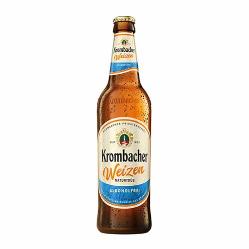 Krombacher Weizen Alkoholfrei, 0,5 l