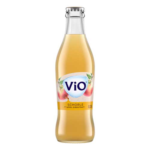 Vio Schorle Apfel, 0,25 l