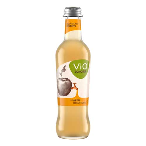 Vio Apfelschorle, 0,3 l