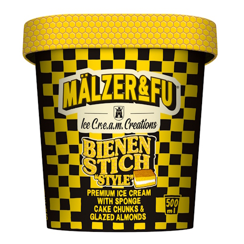 Mälzer & Fu Bienenstich Eiscreme, 500 ml