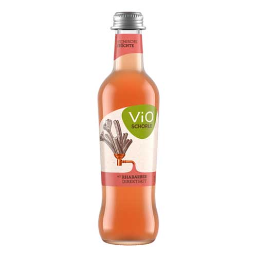 Vio Rhabarberschorle, 0,3 l