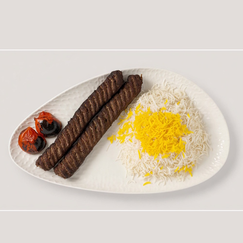 Tschelo Kabab (Drehspieß) Kubideh
