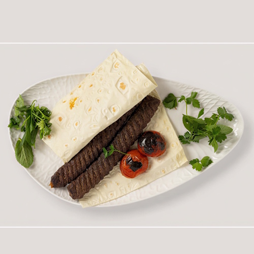 Kabab Kubideh mit Brot