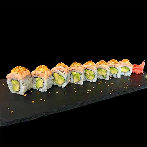 Saito Smokey Lachs Roll, 8 Stück