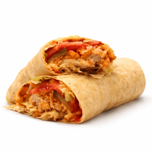 Knuspriges Hähnchen Wrap