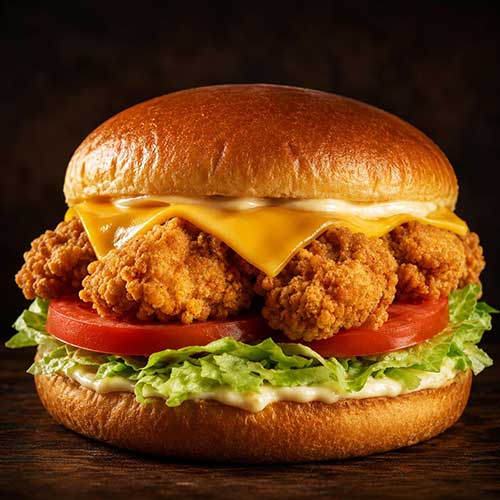 Chicken Tender Burger