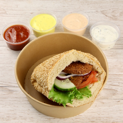 Döner (Drehspieß) Falafel