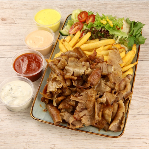 Döner (Drehspieß) Teller