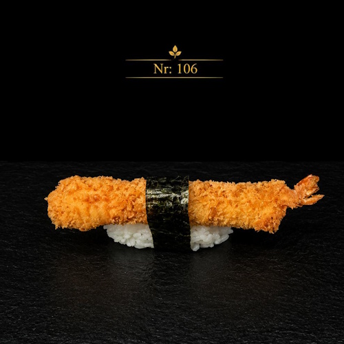 Nigiri Ebi-Tempura, 1 Stück