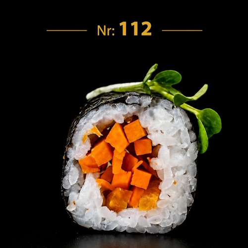 Maki Karotte (vegetarisch), 8 Stück