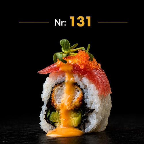Tuna Topping Inside Out Roll, 8 Stück