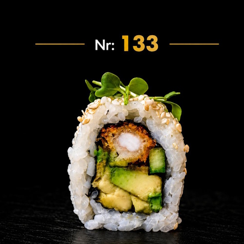 Sweet Honey Inside Out Roll (vegetarisch), 8 Stück