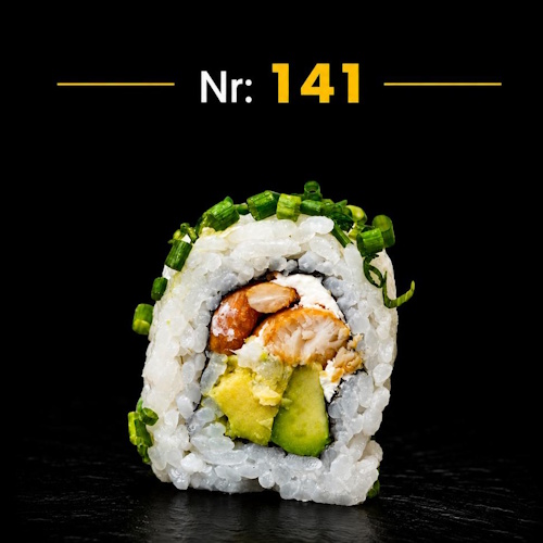 Cashew Nutt Inside Out Roll, 8 Stück