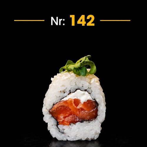 Lachs Inside Out Roll, 8 Stück