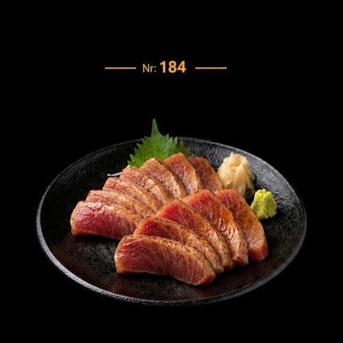 Sashimi Flamed Tuna, 10 Stück
