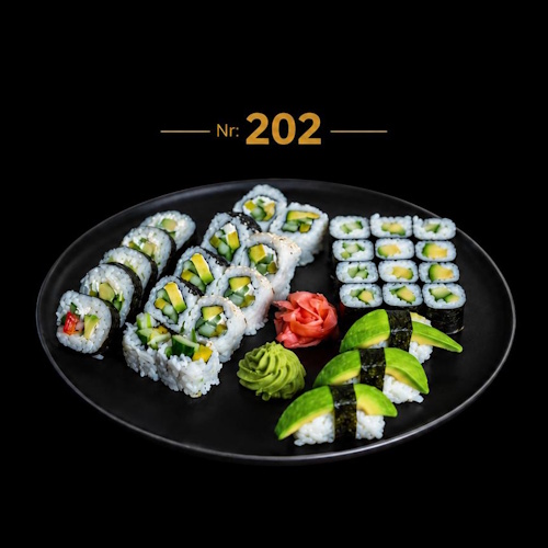 Bento Eat Green Menü (vegetarisch)